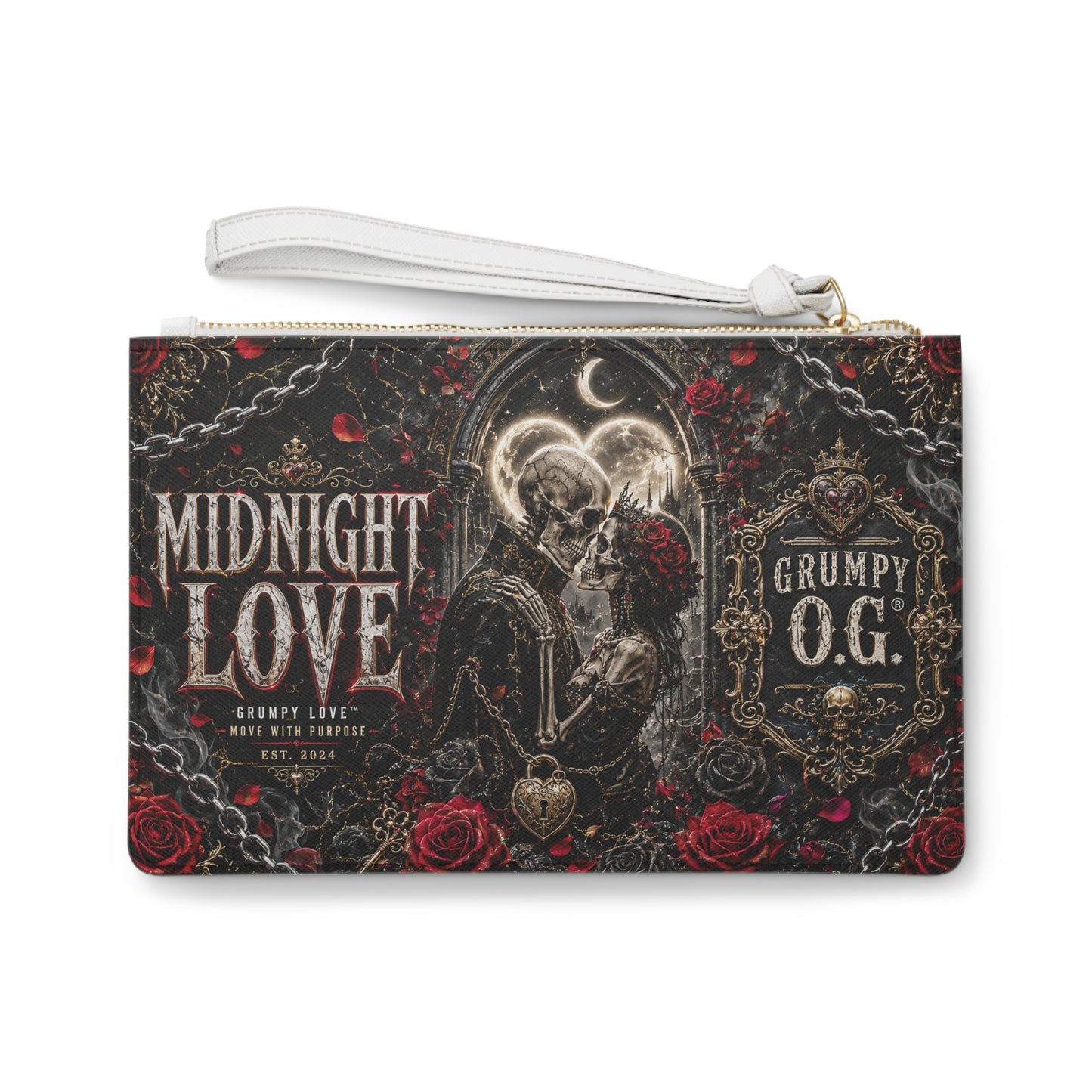 Midnight Love Clutch Bag