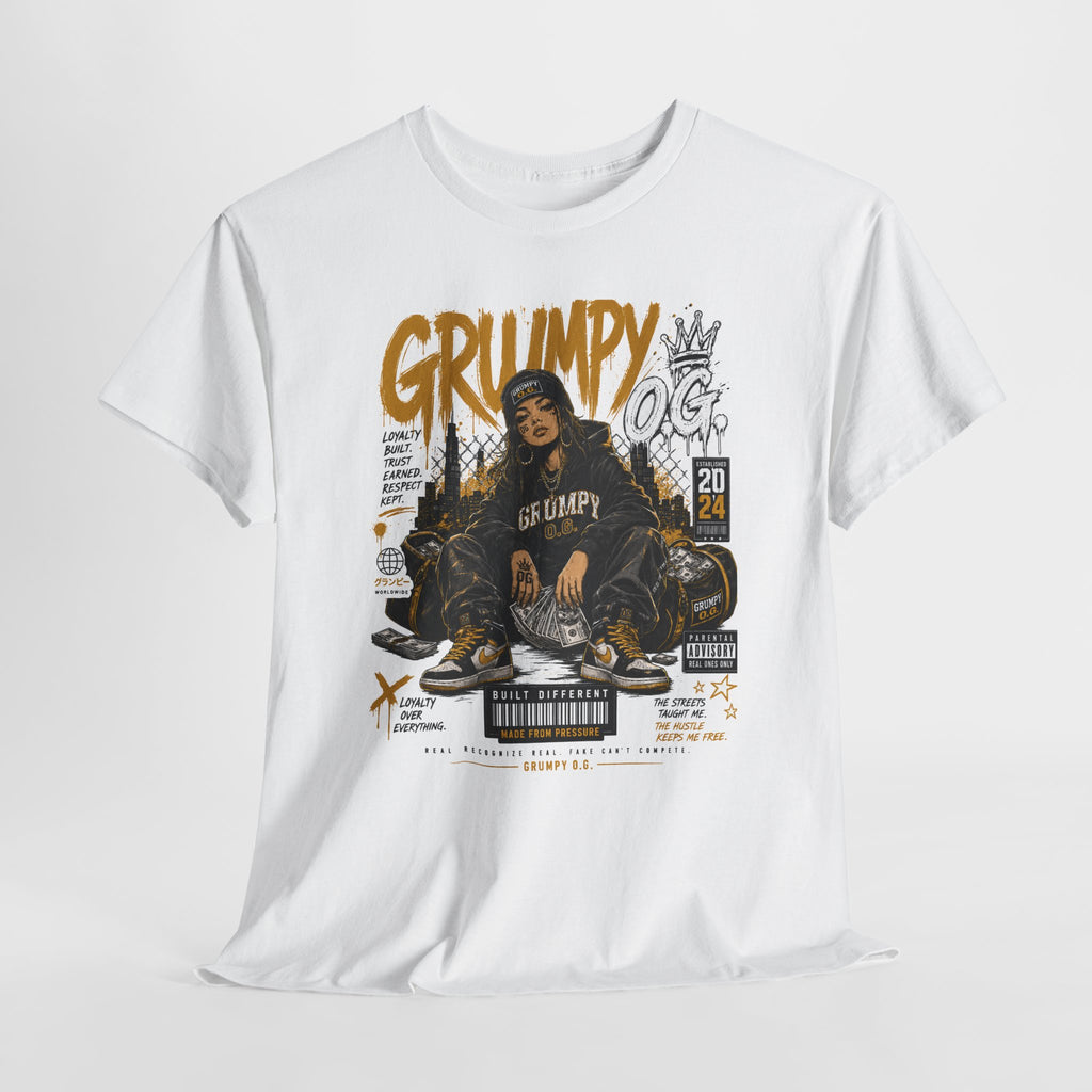 Hustle Girl Tee | GRUMPY O.G. Women's Streetwear