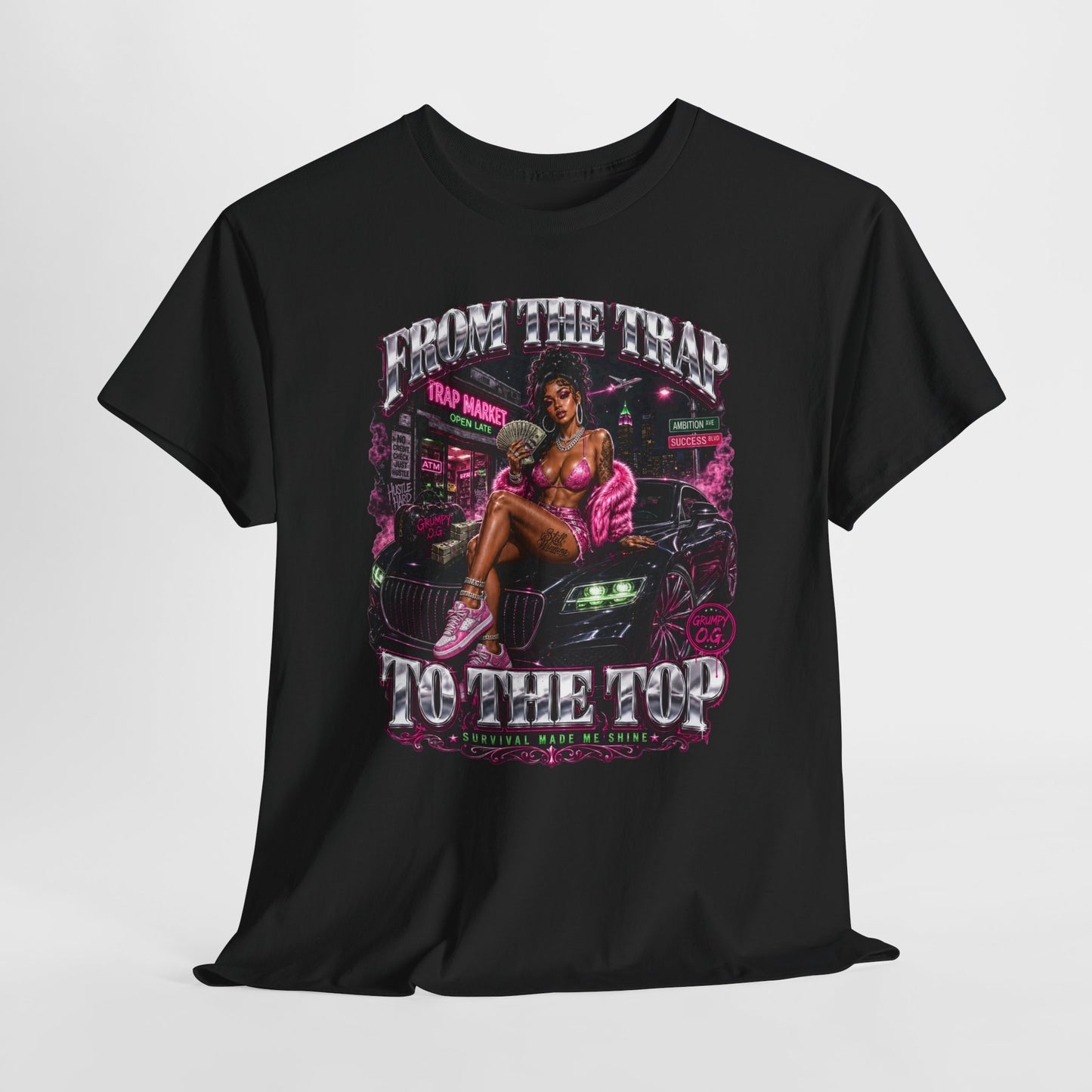 GRUMPY O.G.® Trap To Top Graphic Tee