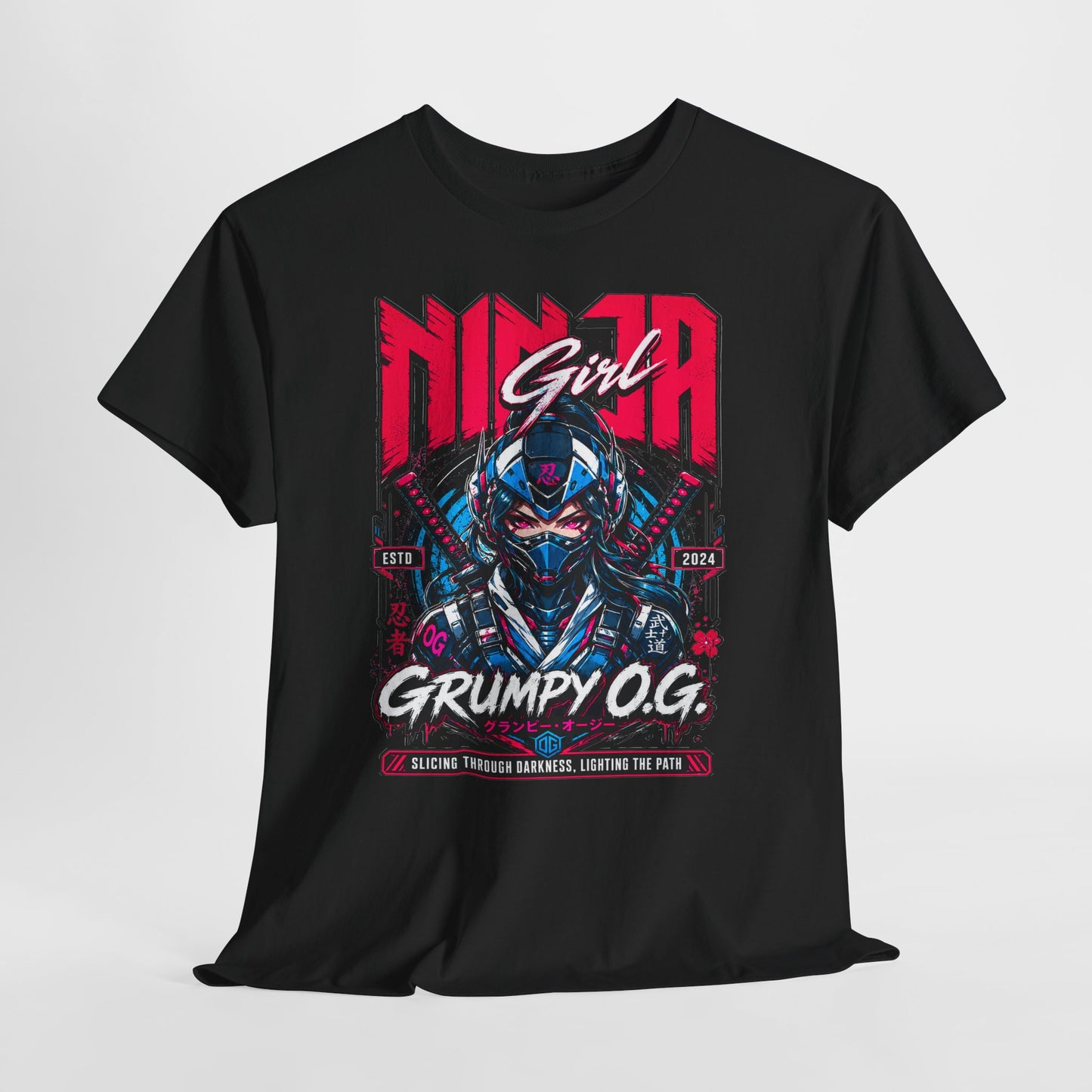 GRUMPY O.G.® Ninja Girl Graphic Tee