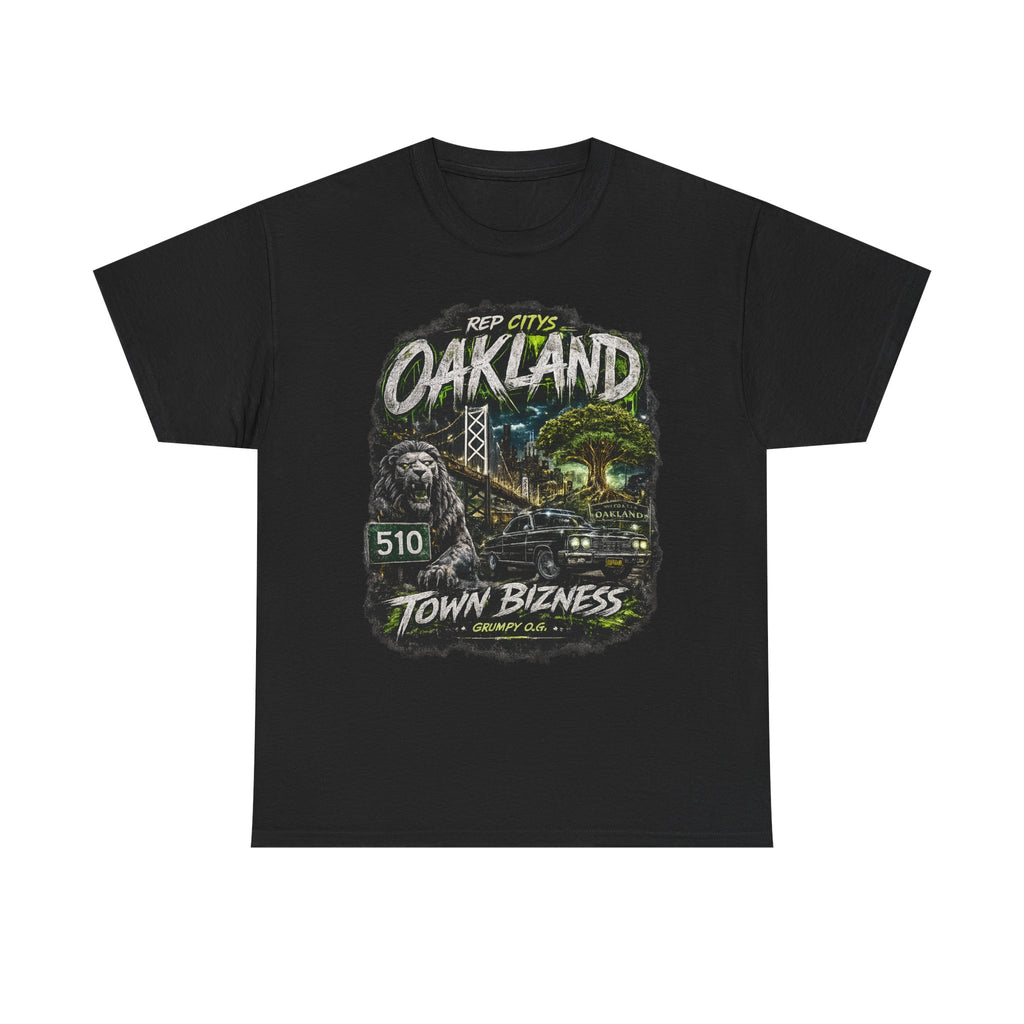 REP CITYS™ Oakland CA — Town Business Tee