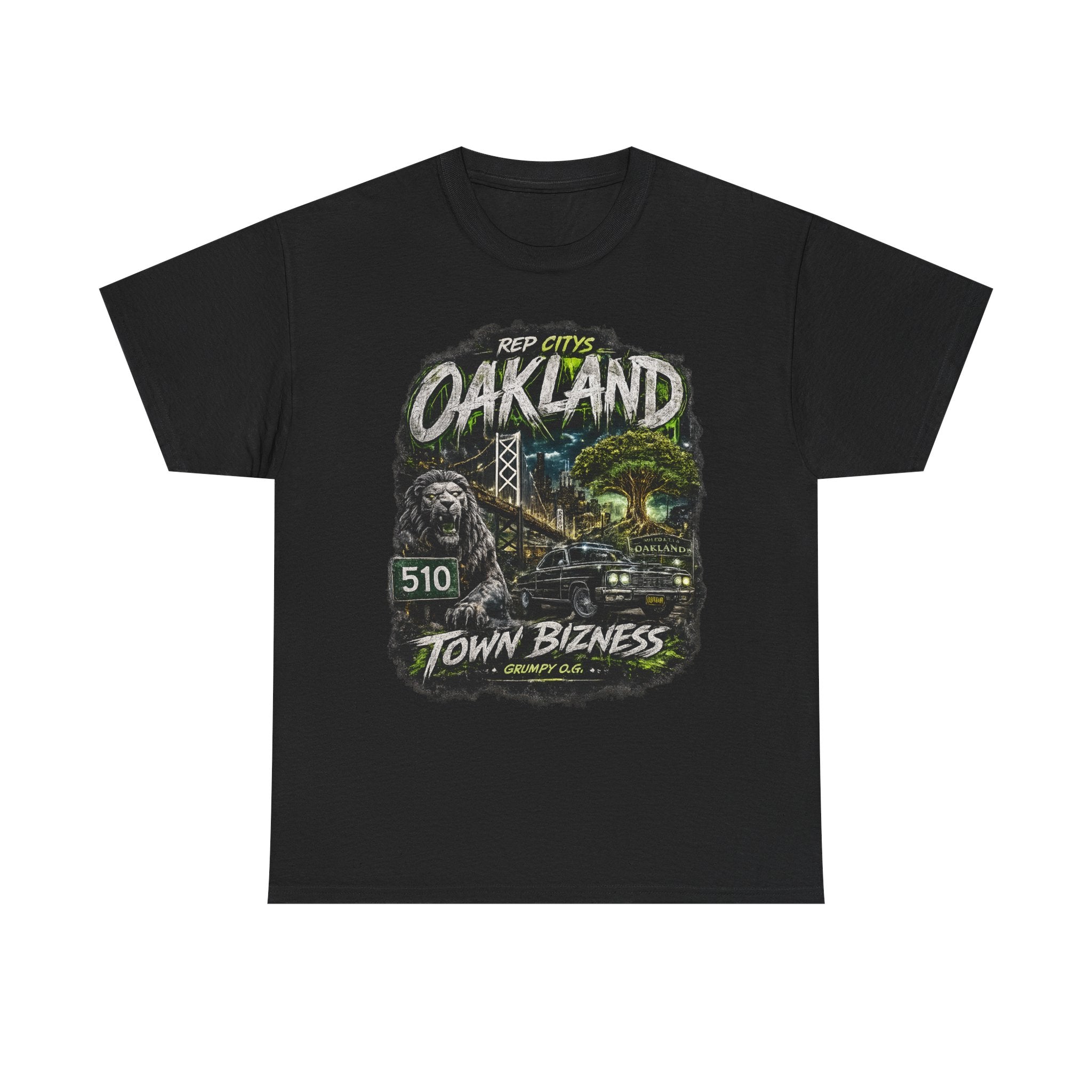 REP CITYS™ Oakland CA — Town Business Tee