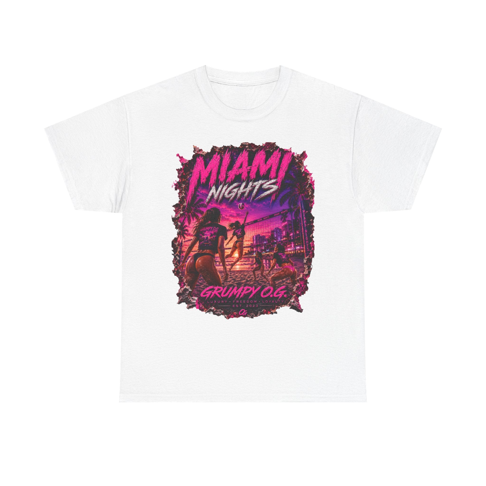 Neon Escape Miami Nights Tee