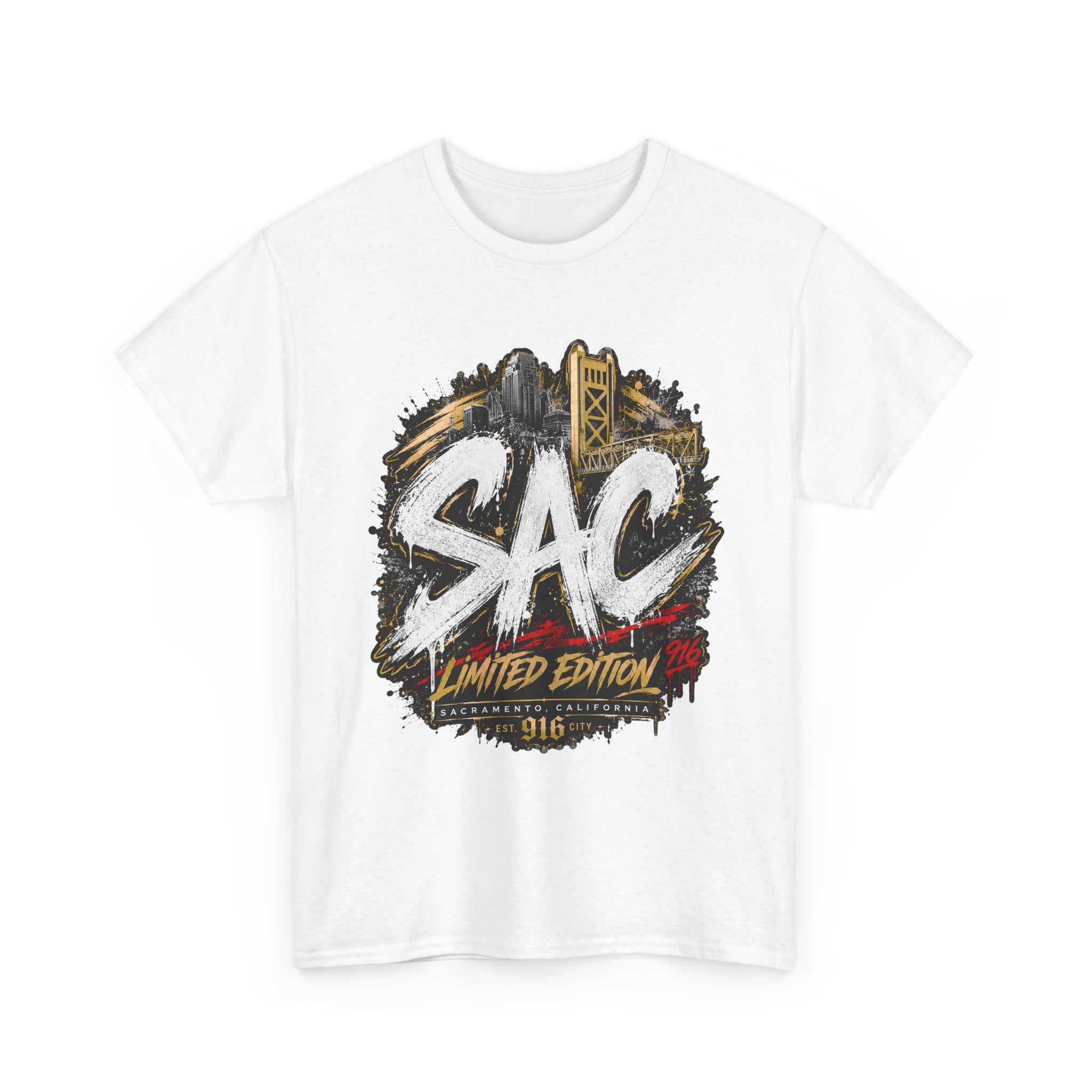 REP CITYS™ Sacramento CA — City Gold Tee
