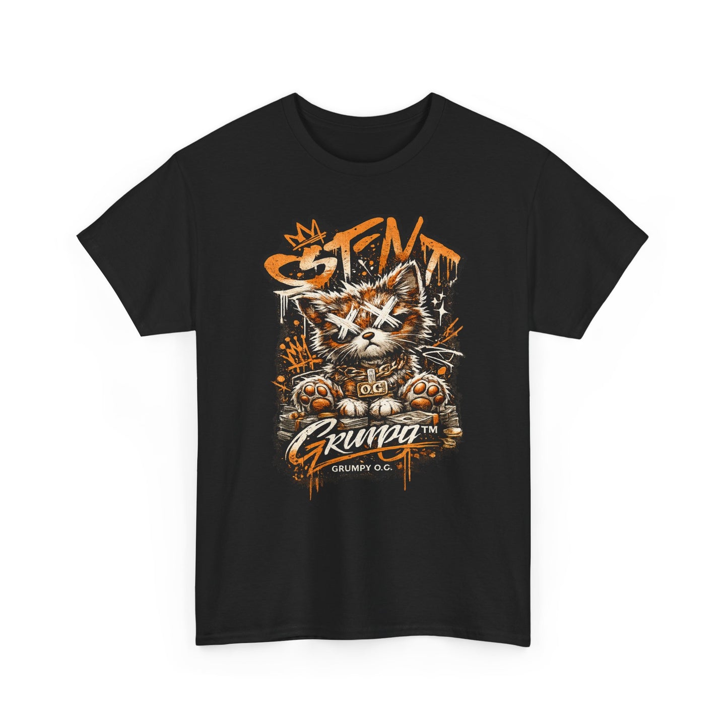 GRUMPY O.G.® Code Breaker Kitty Graphic Tee