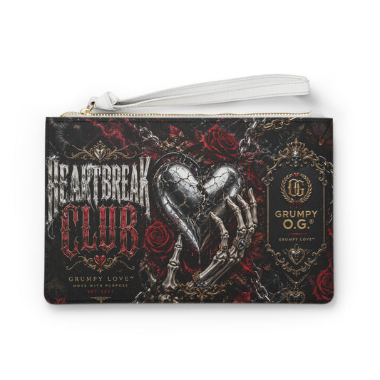 Till Death Holds Me Clutch Bag