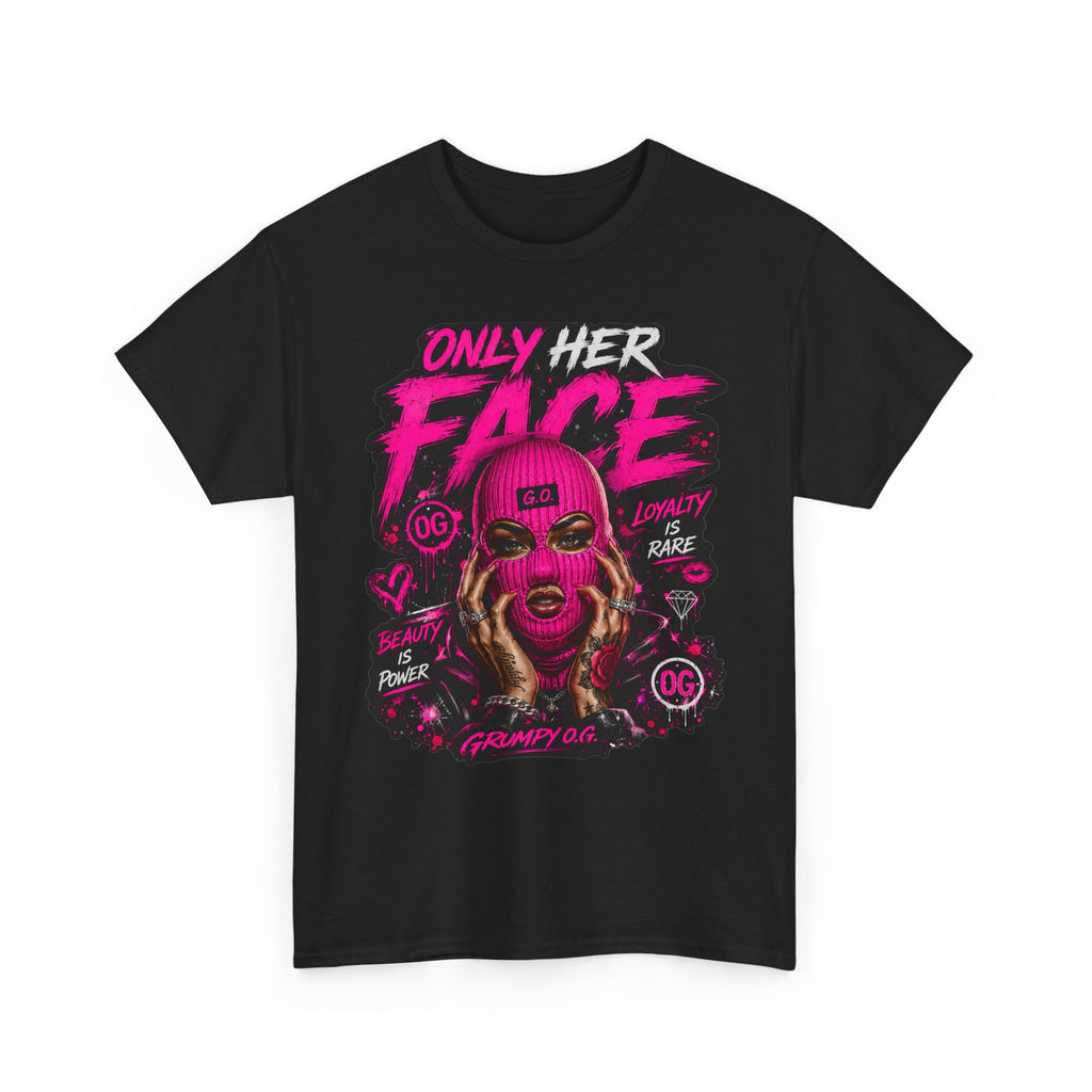Pink Mask Baby Tee