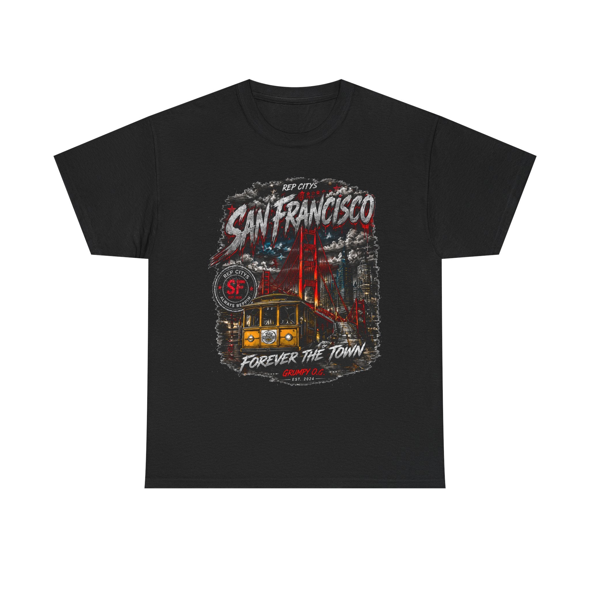 REP CITYS™ San Francisco CA — Forever The Town Tee