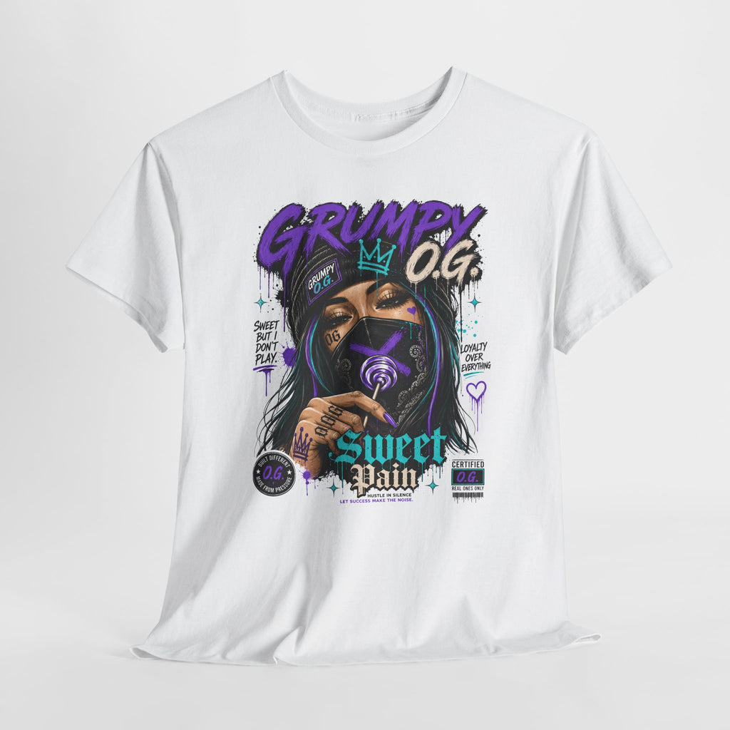 Sweet Pain - Purp Tee | GRUMPY O.G. Luxury Streetwear