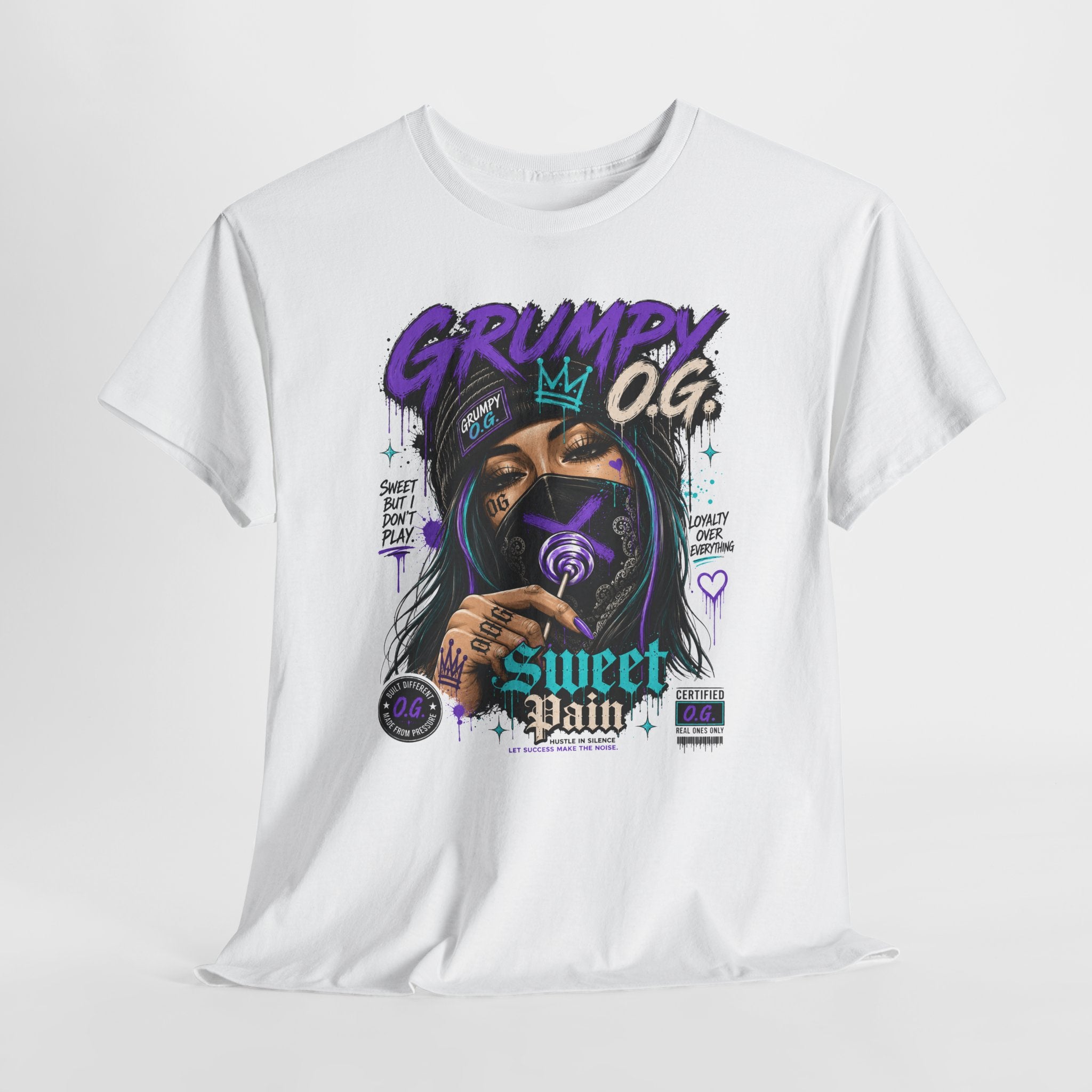Sweet Pain - Purp Tee | GRUMPY O.G. Luxury Streetwear