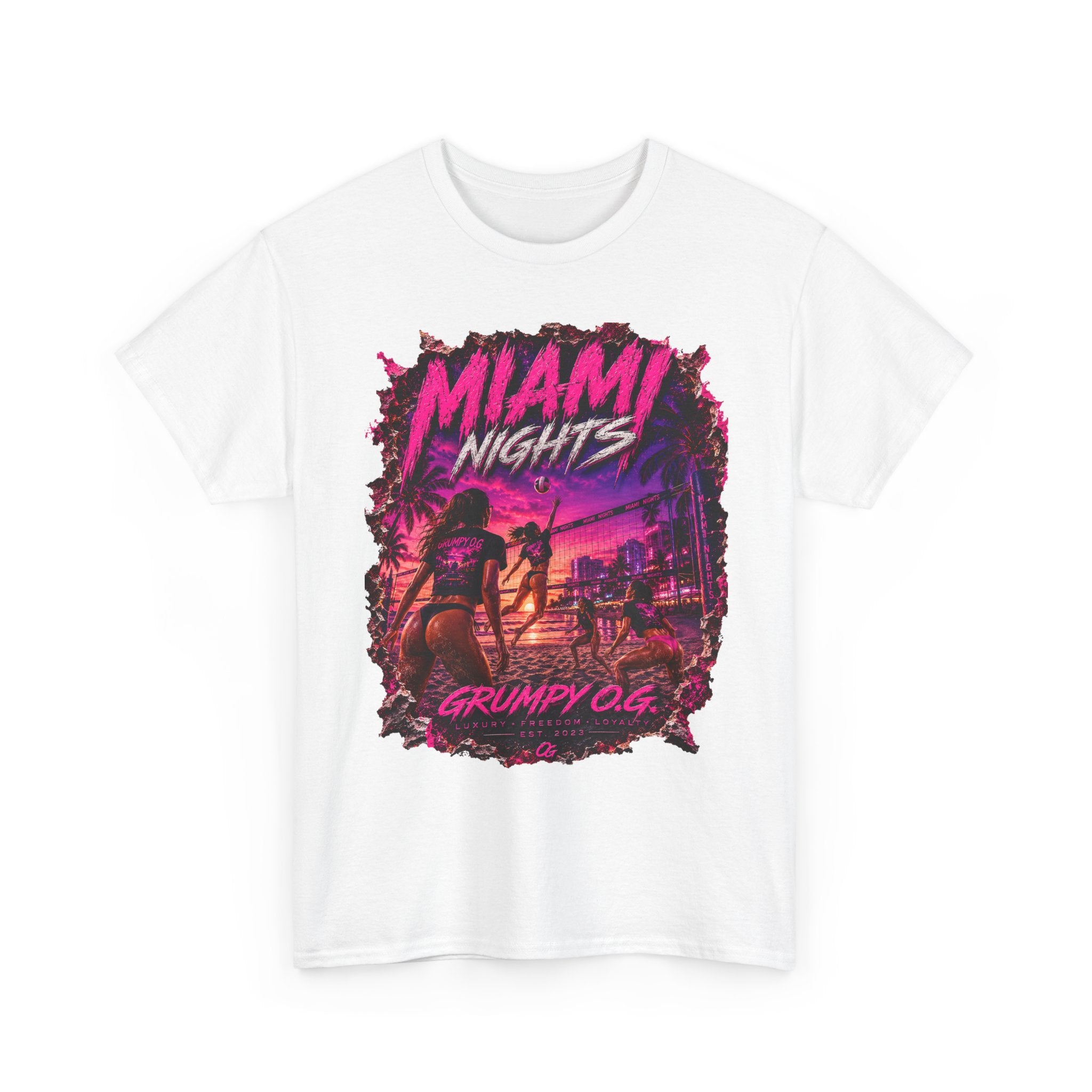 Neon Escape Miami Nights Tee