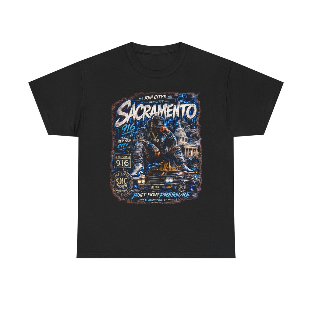 REP CITYS™ Sacramento CA — 916 State Of Mind Tee