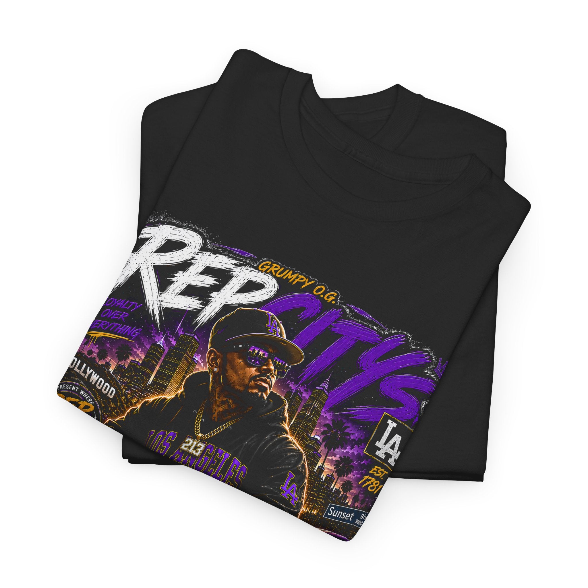 REP CITYS™ Los Angeles CA — West Coast Royalty Tee