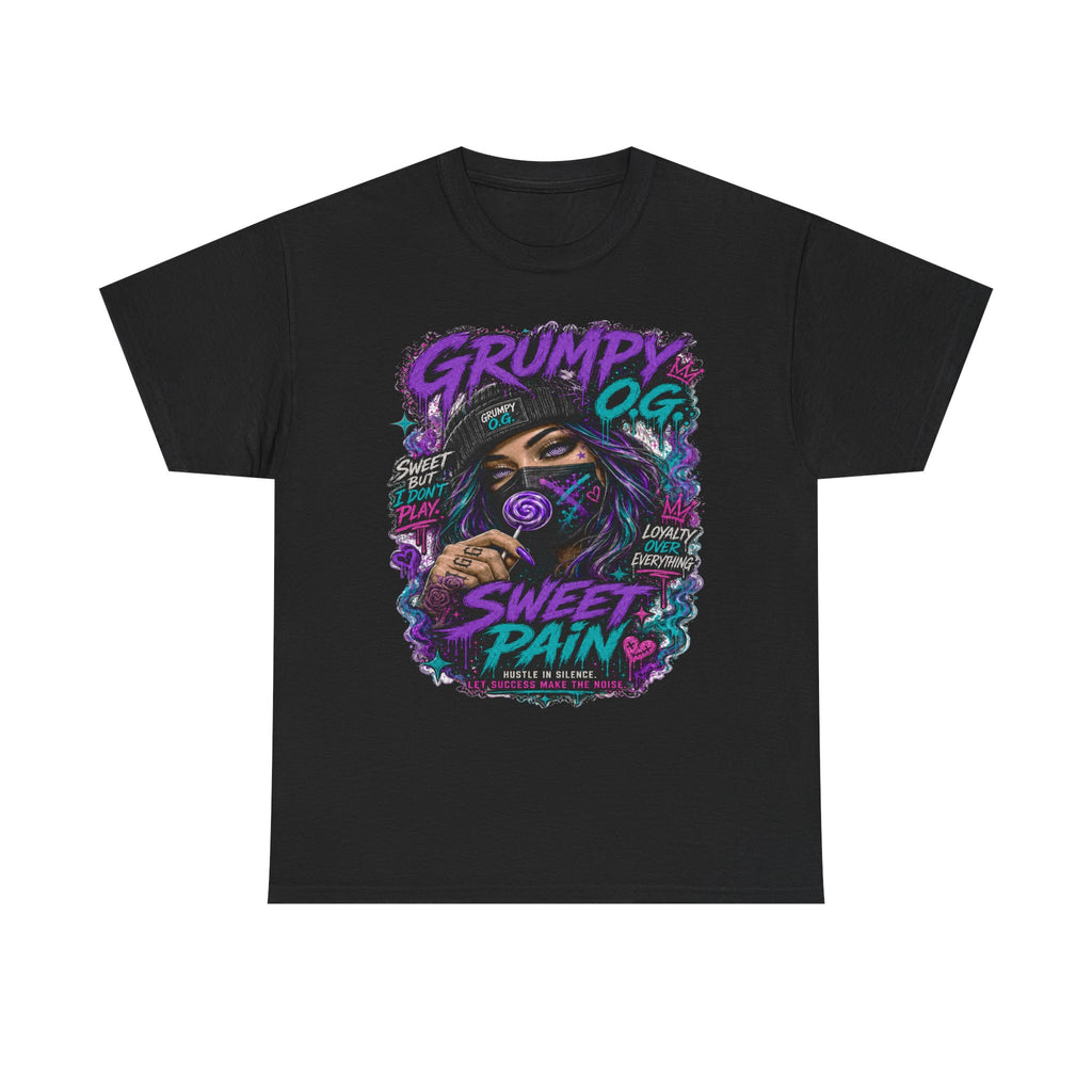 Sweet Purple Pain Tee | Miami Nights Collection | GRUMPY O.G.