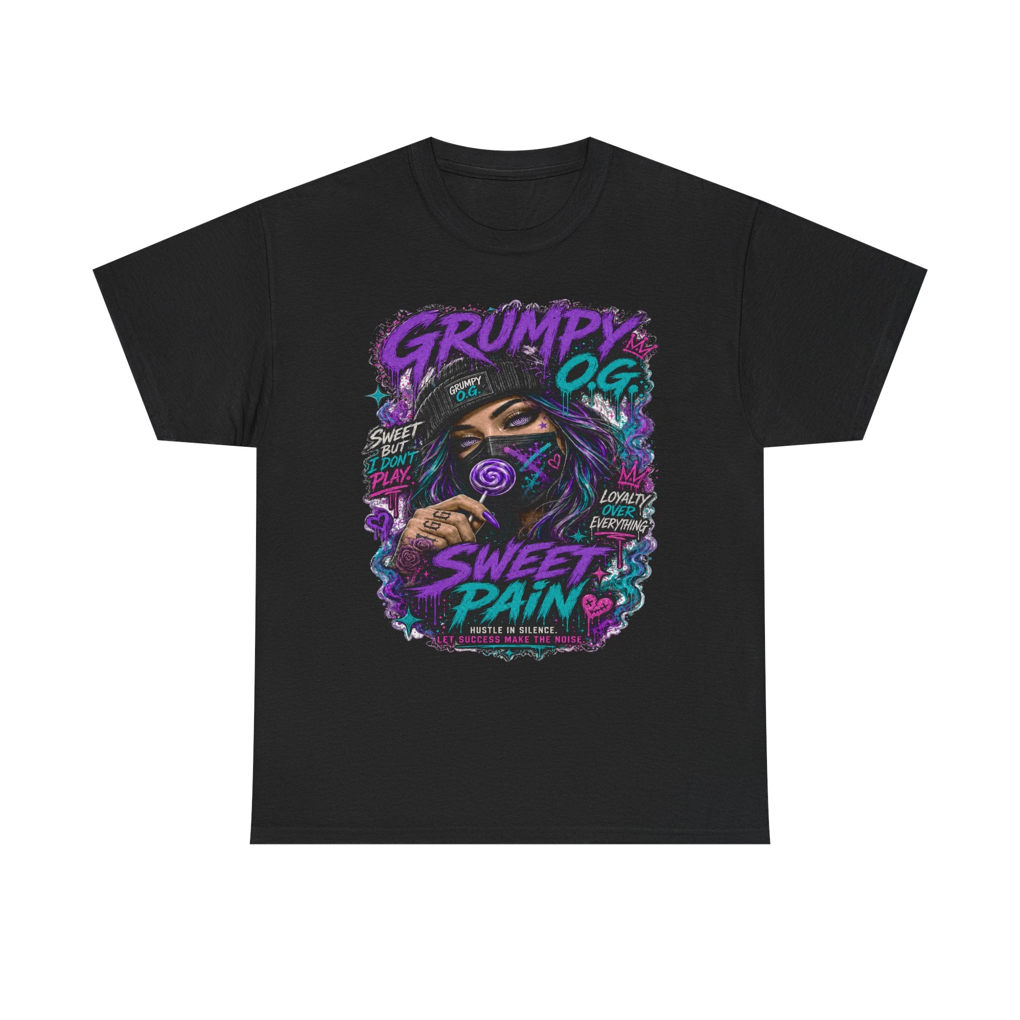 Sweet Purple Pain Tee | Miami Nights Collection | GRUMPY O.G.