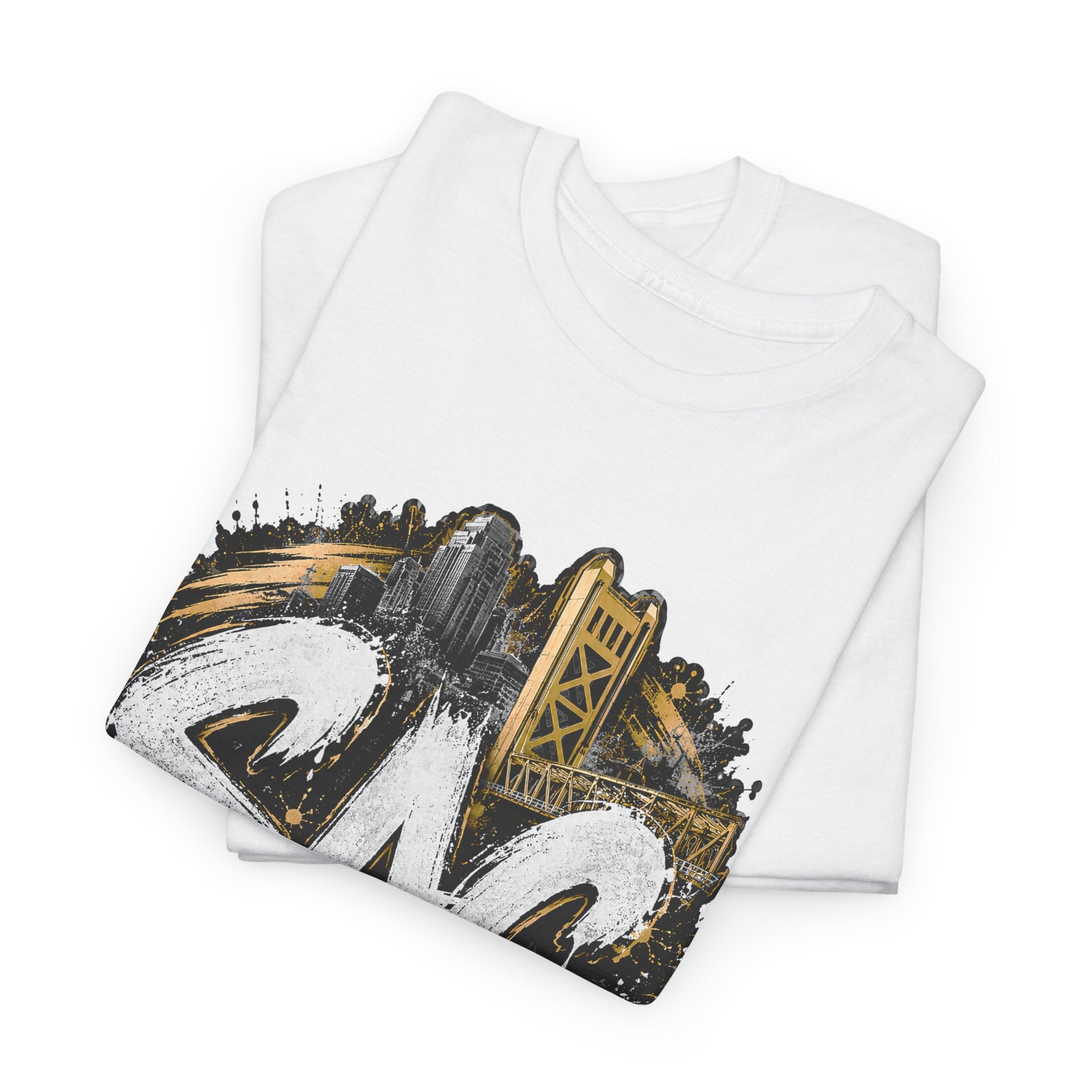 REP CITYS™ Sacramento CA — City Gold Tee