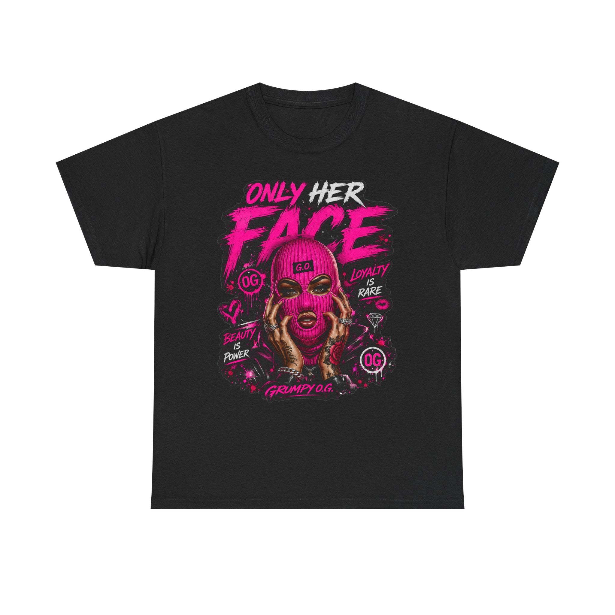 Pink Mask Baby Tee