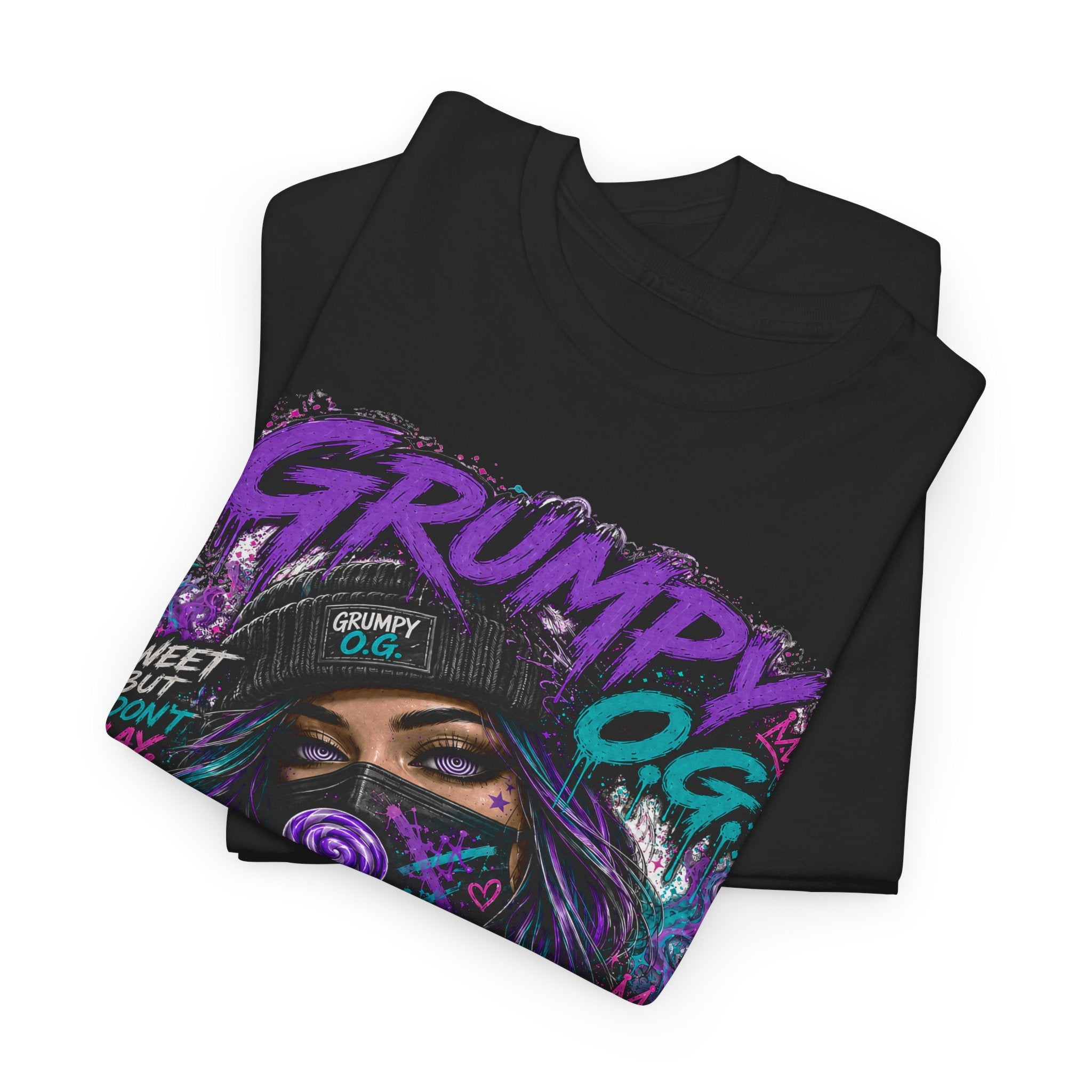 Sweet Purple Pain Tee | Miami Nights Collection | GRUMPY O.G.