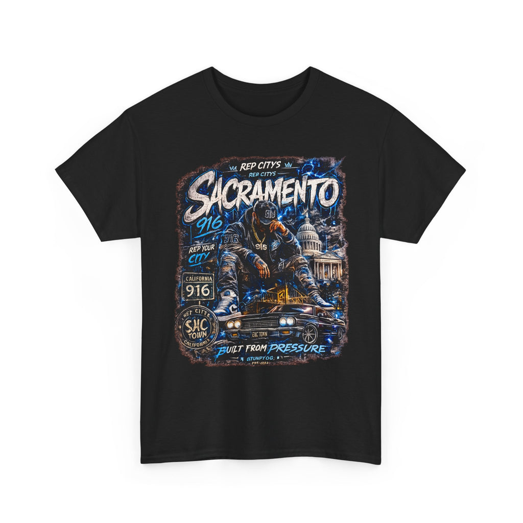 REP CITYS™ Sacramento CA — 916 State Of Mind Tee