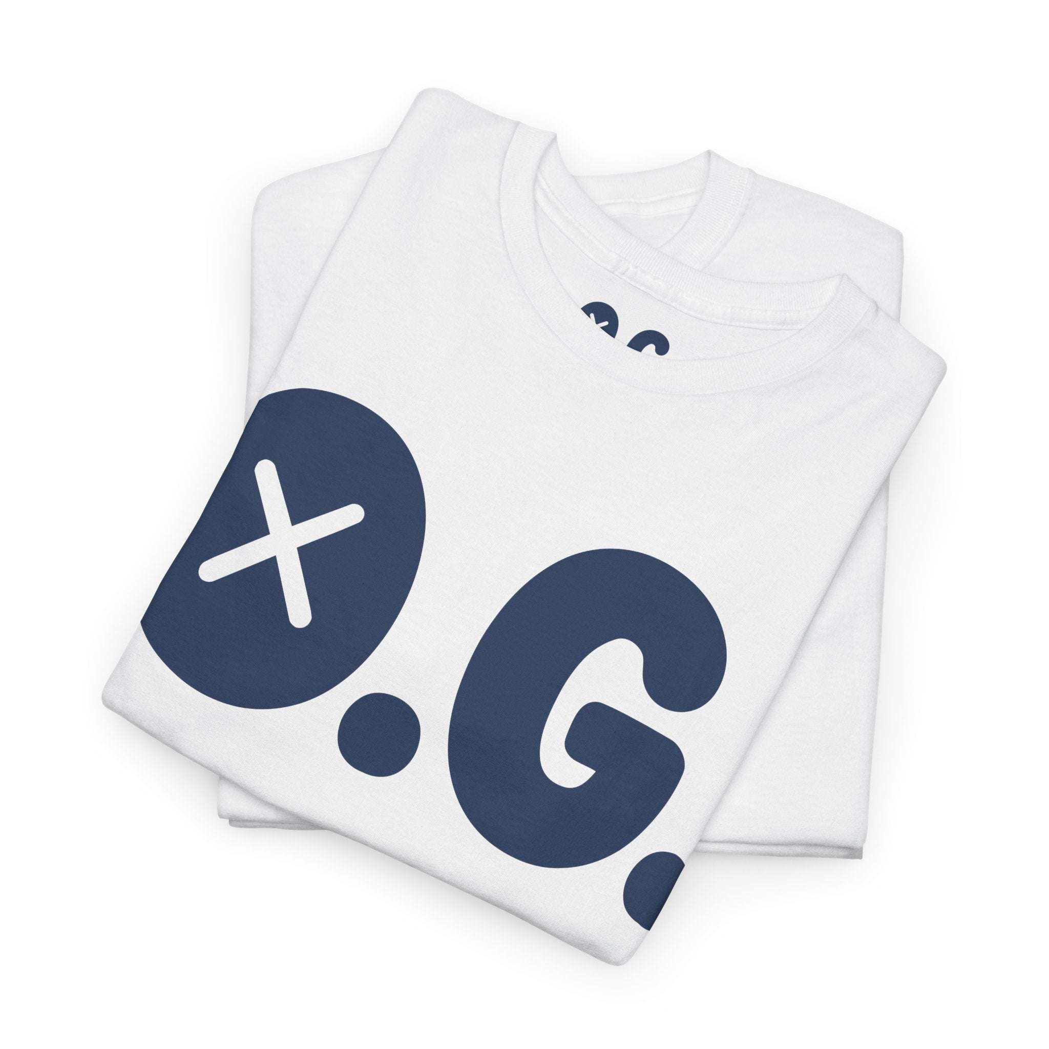 Straight O.G. Tee – Blue Logo | Grumpy O.G. Streetwear Essential