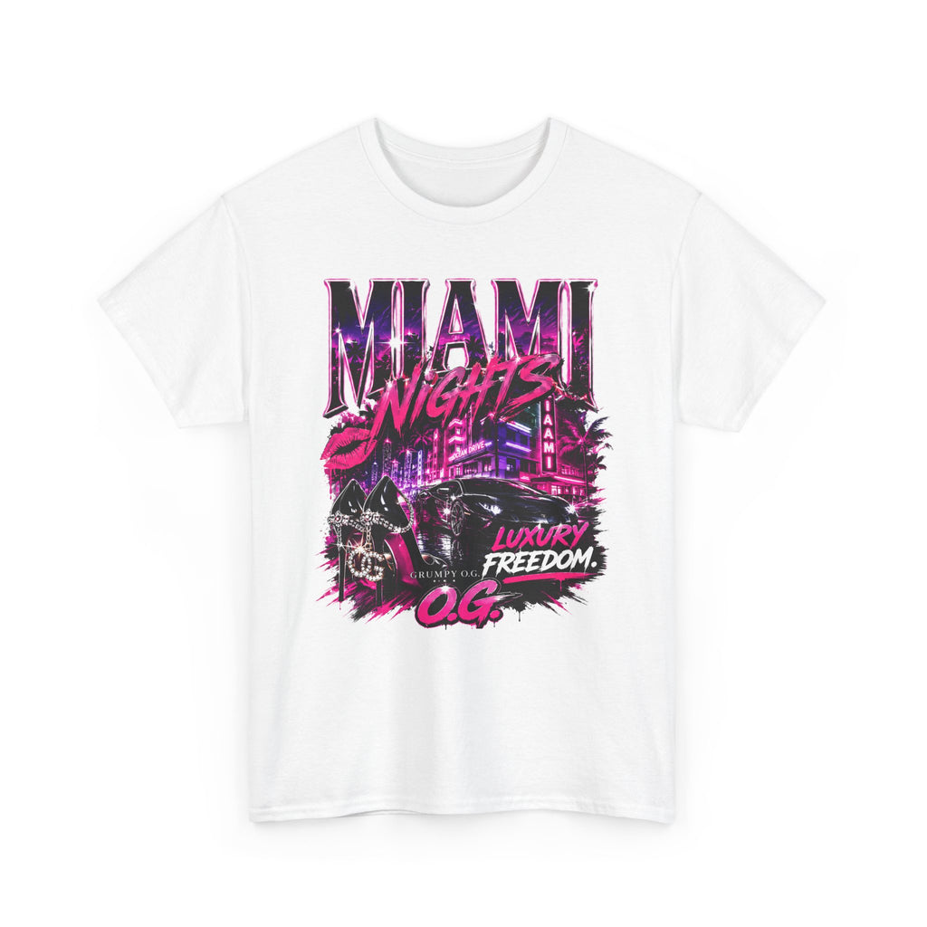 Miami Nights Luxury Freedom Tee