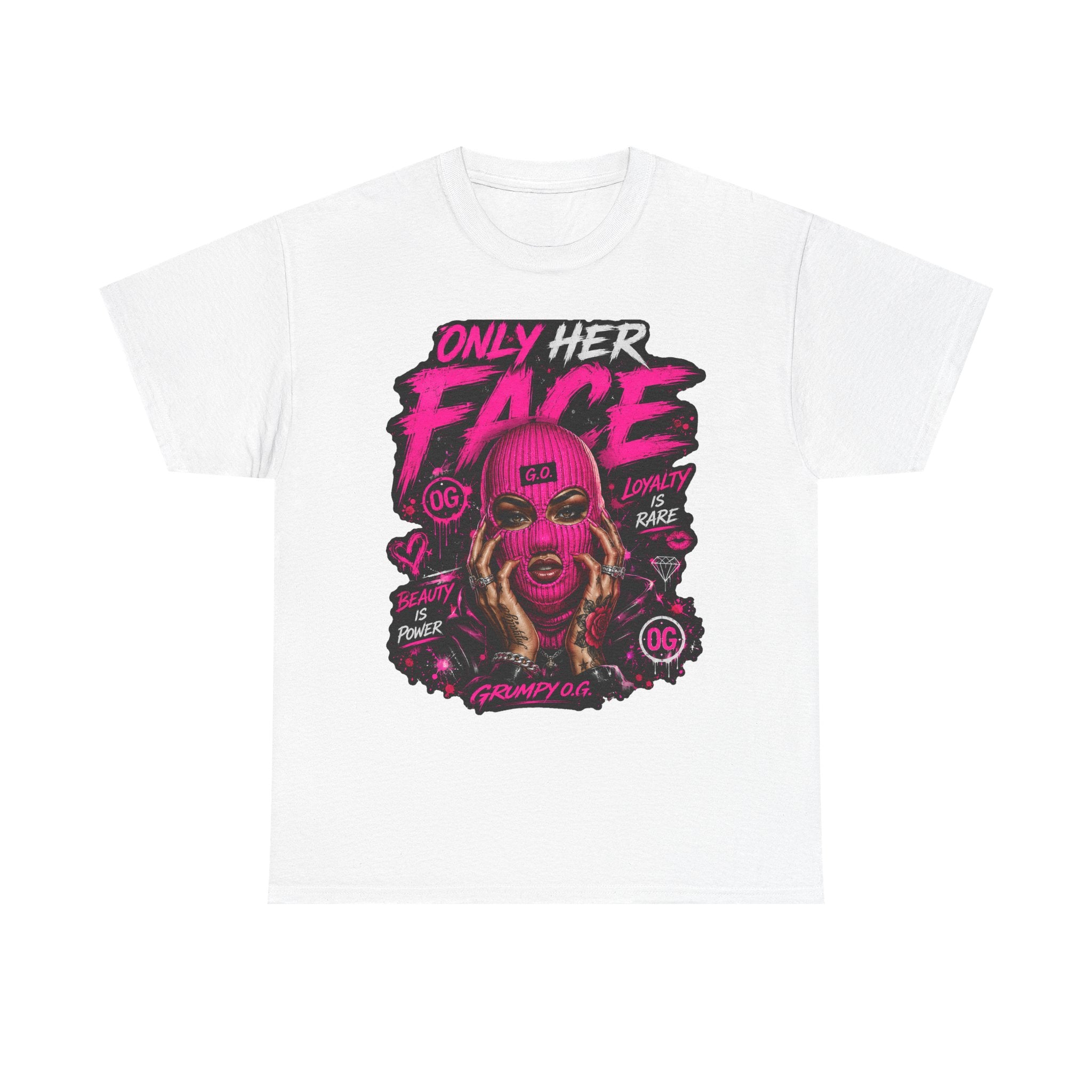 Pink Mask Baby Tee