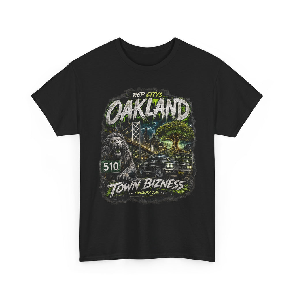 REP CITYS™ Oakland CA — Town Business Tee