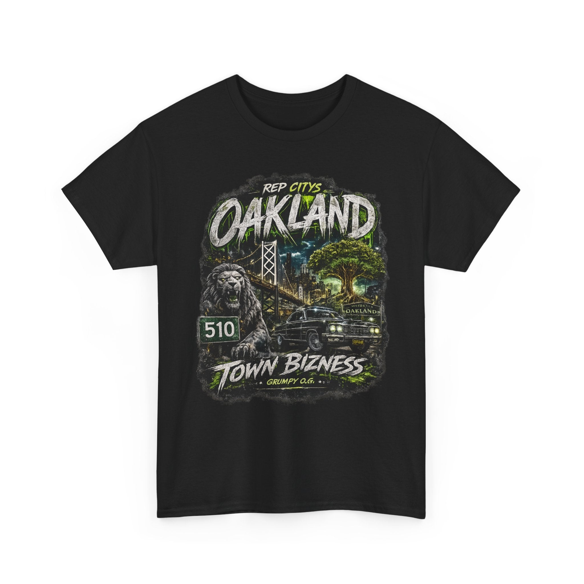 REP CITYS™ Oakland CA — Town Business Tee