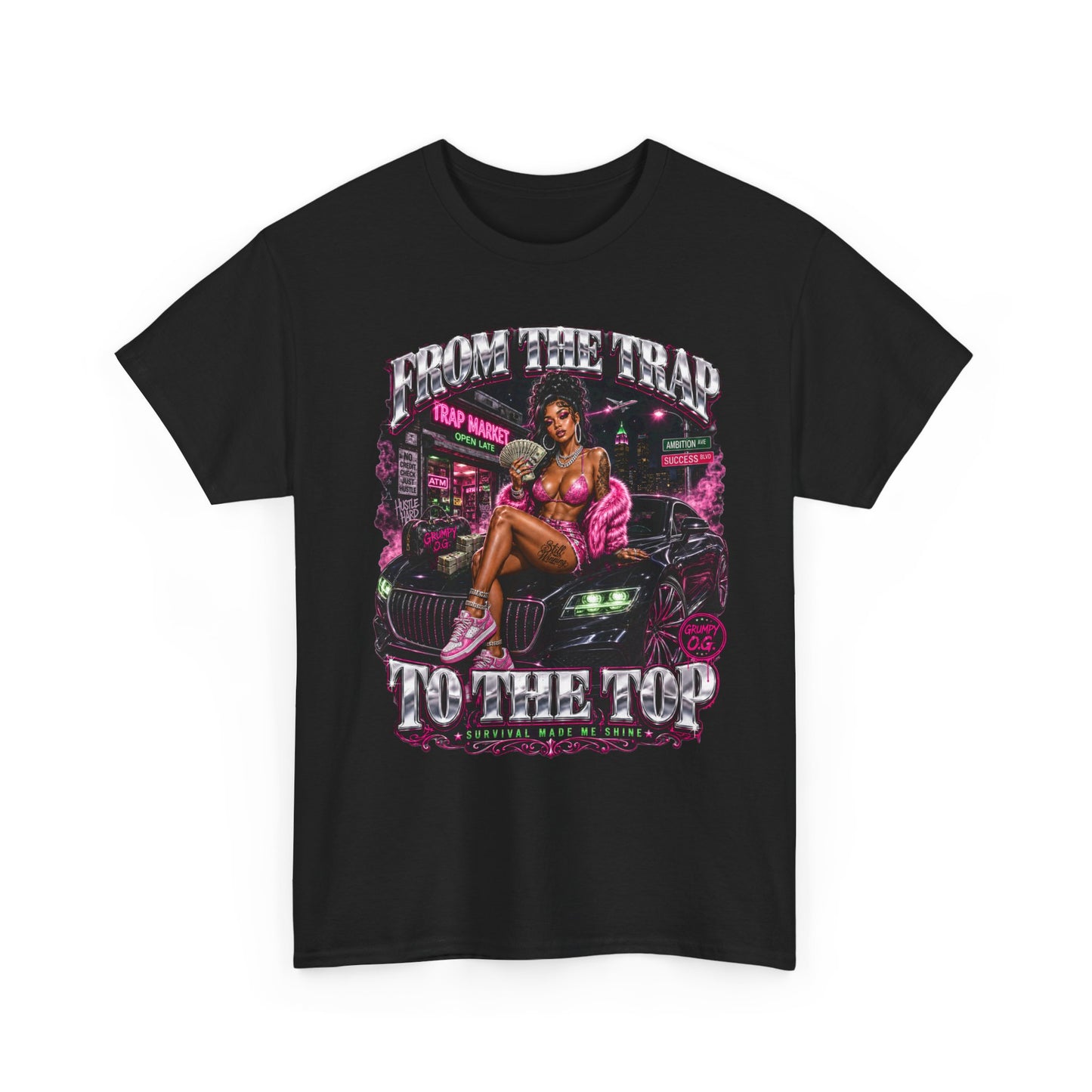 GRUMPY O.G.® Trap To Top Graphic Tee