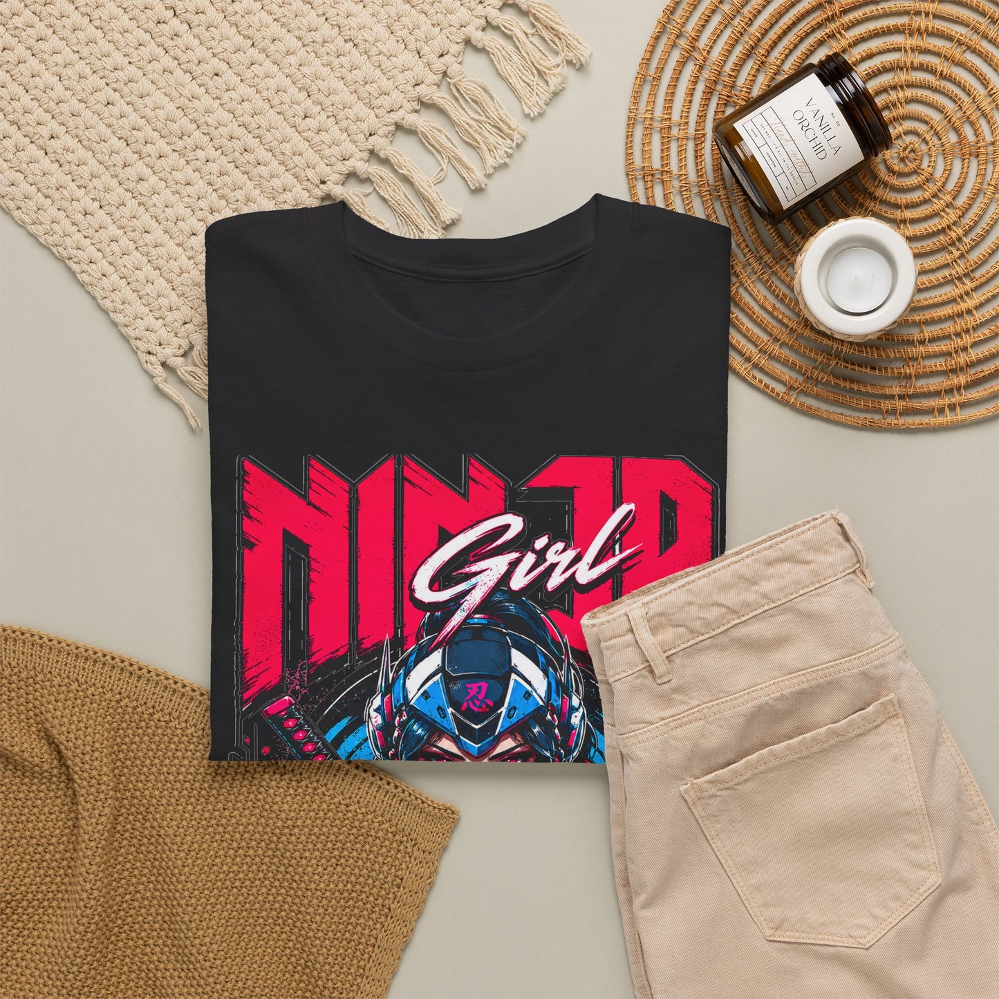 GRUMPY O.G.® Ninja Girl Graphic Tee
