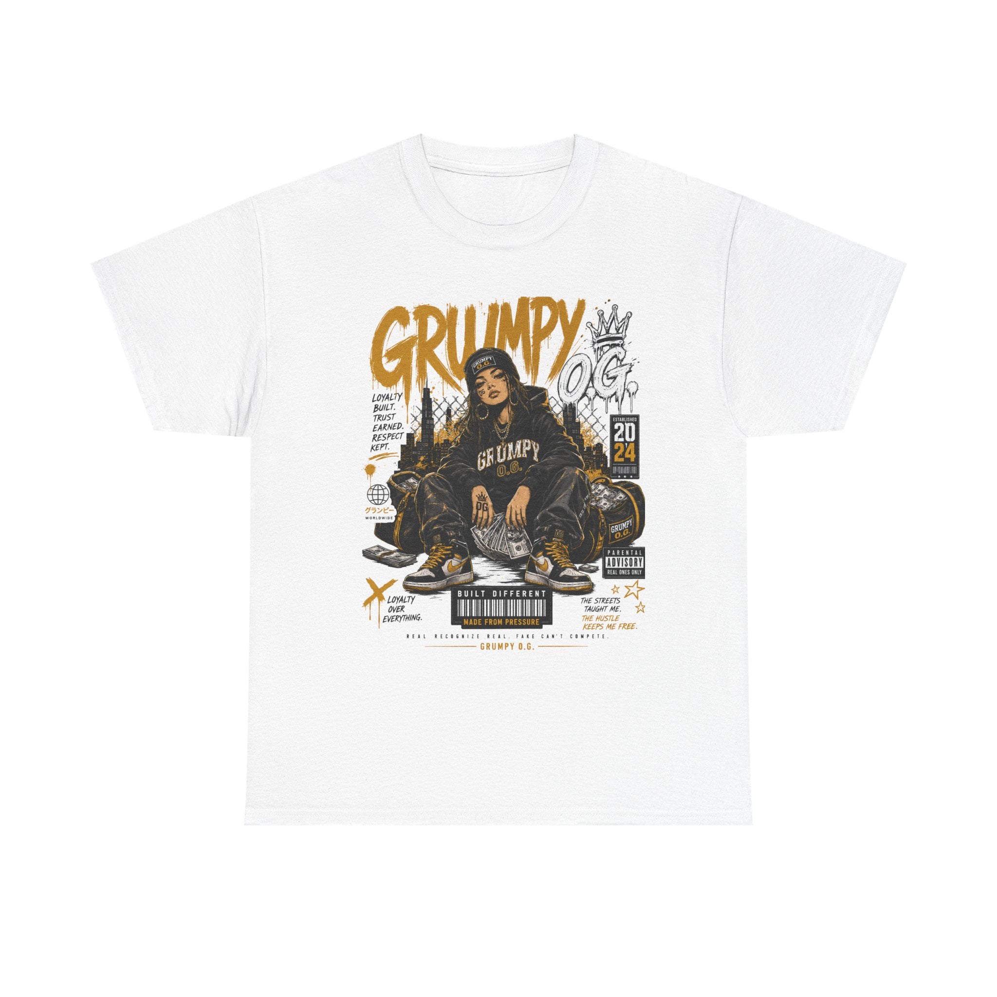 Hustle Girl Tee | GRUMPY O.G. Women's Streetwear