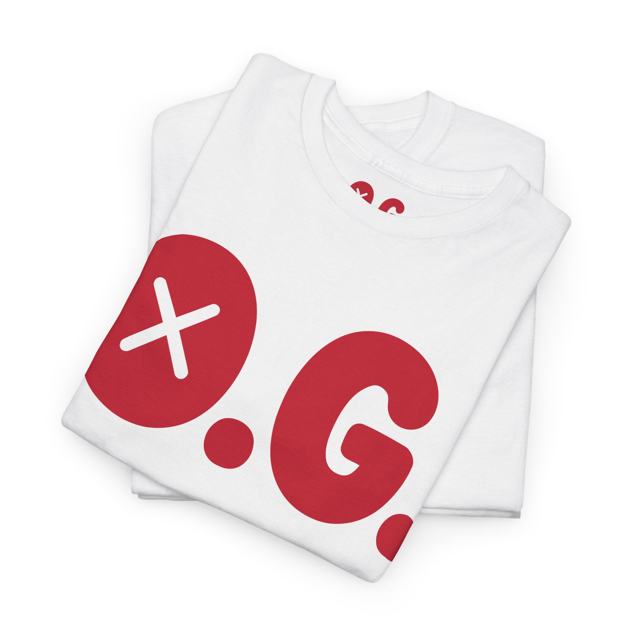 Straight O.G. Tee – RED Logo | Grumpy O.G. Streetwear Essential