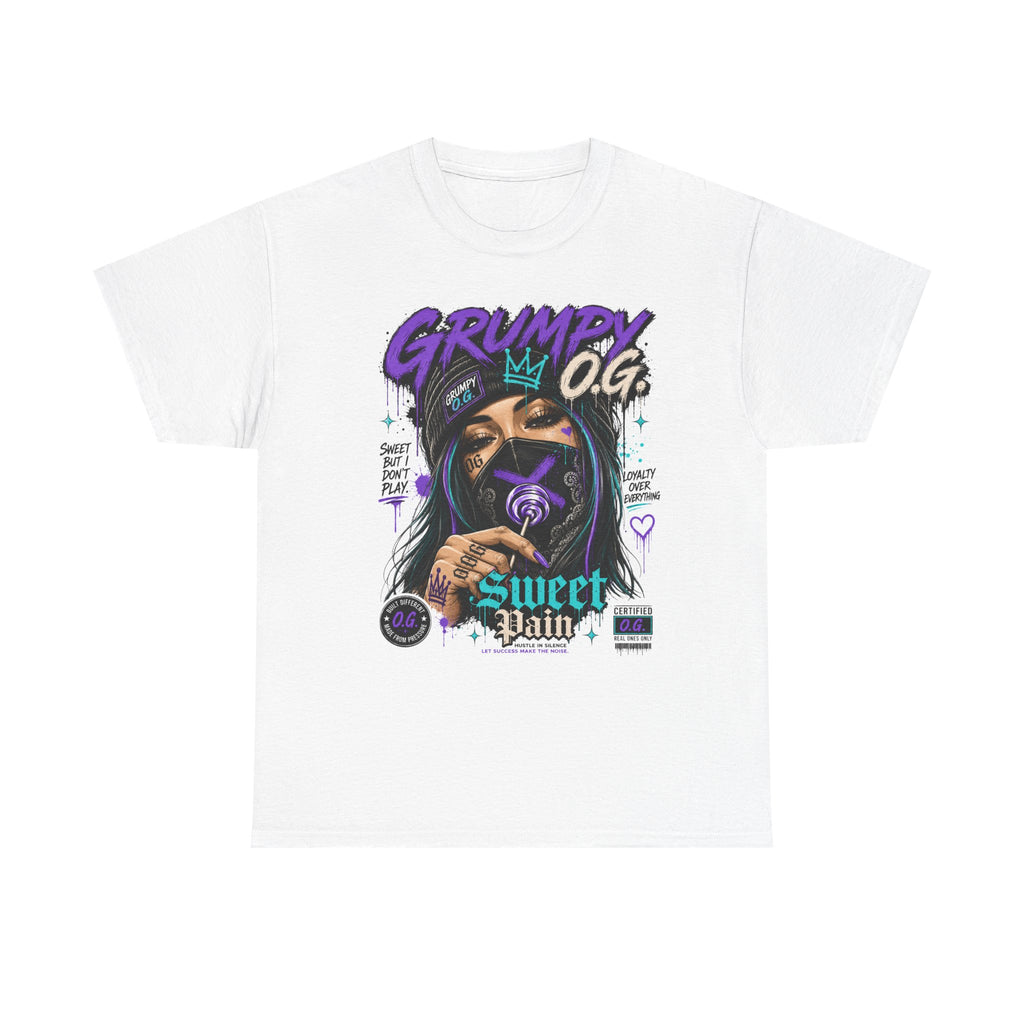 Sweet Pain - Purp Tee | GRUMPY O.G. Luxury Streetwear