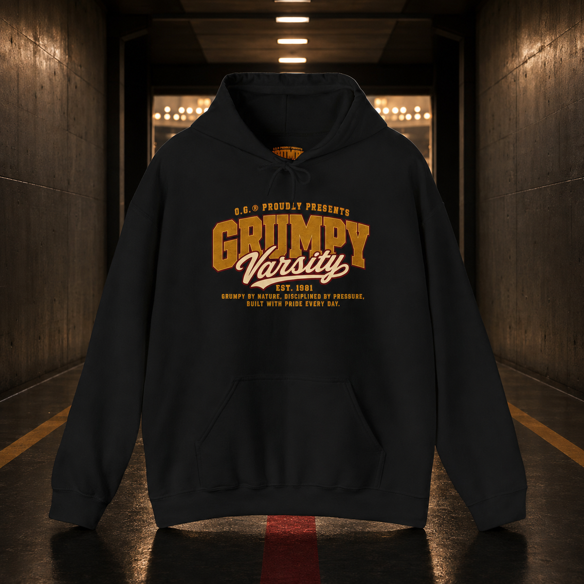 Grumpy Varsity™ Hoodie