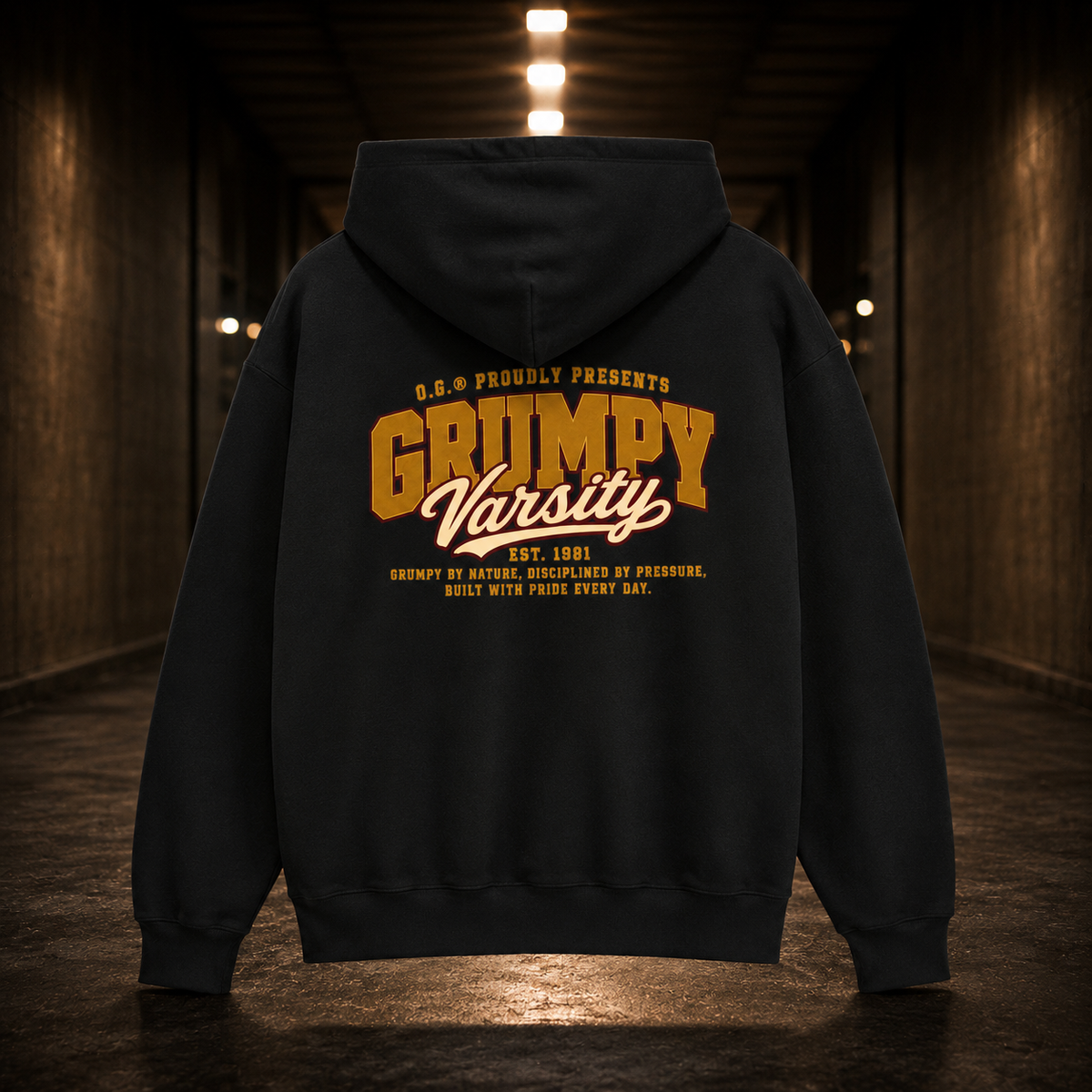 Grumpy Varsity™ Hoodie