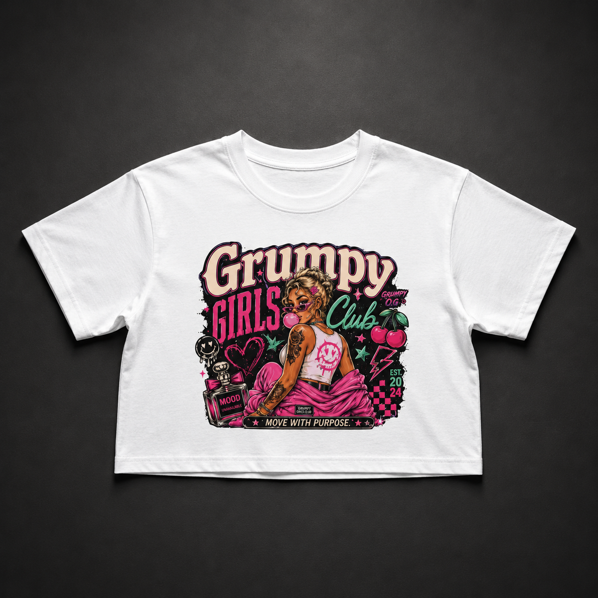 Cherry Bomb™ Crop Tee