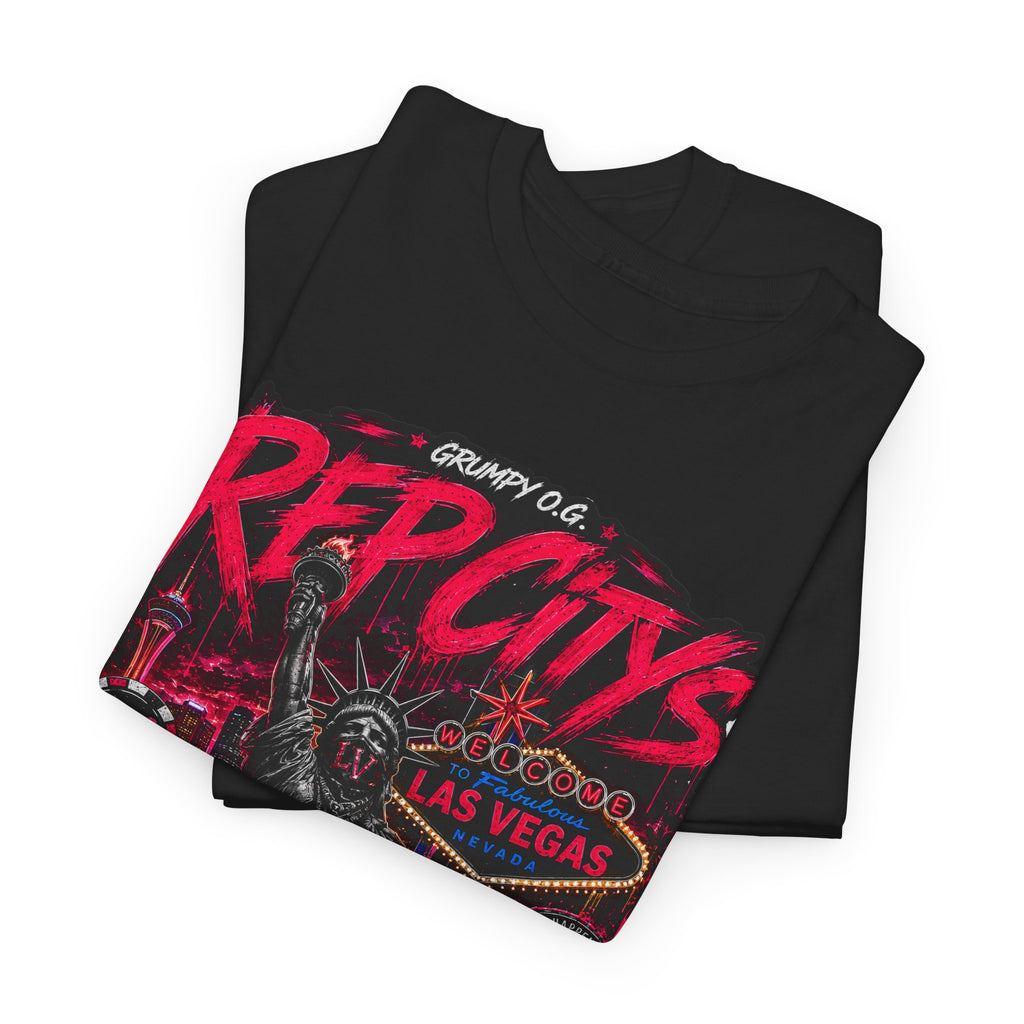 REP CITYS™ Las Vegas NV — Neon Loyalty Tee