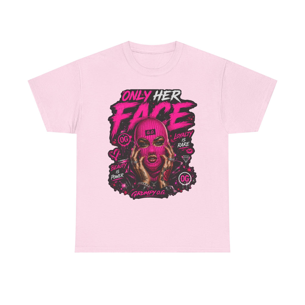 Pink Mask Baby Tee