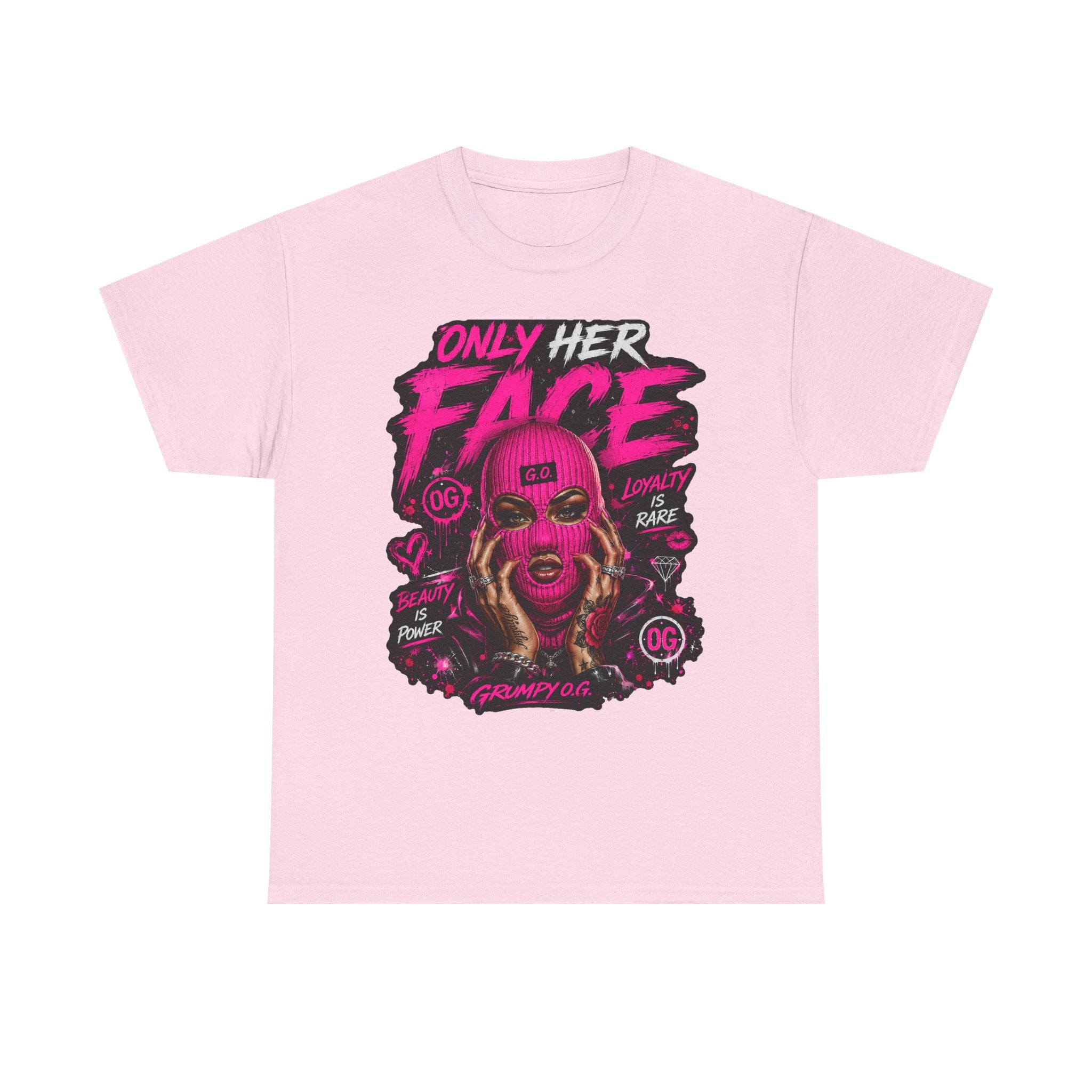 Pink Mask Baby Tee