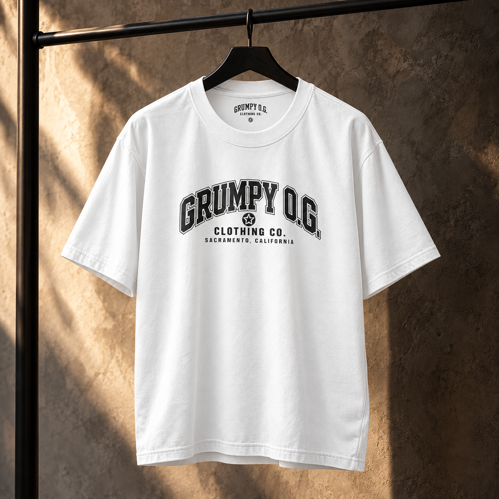 O.G. Standard™ Tee – White & Sport Grey