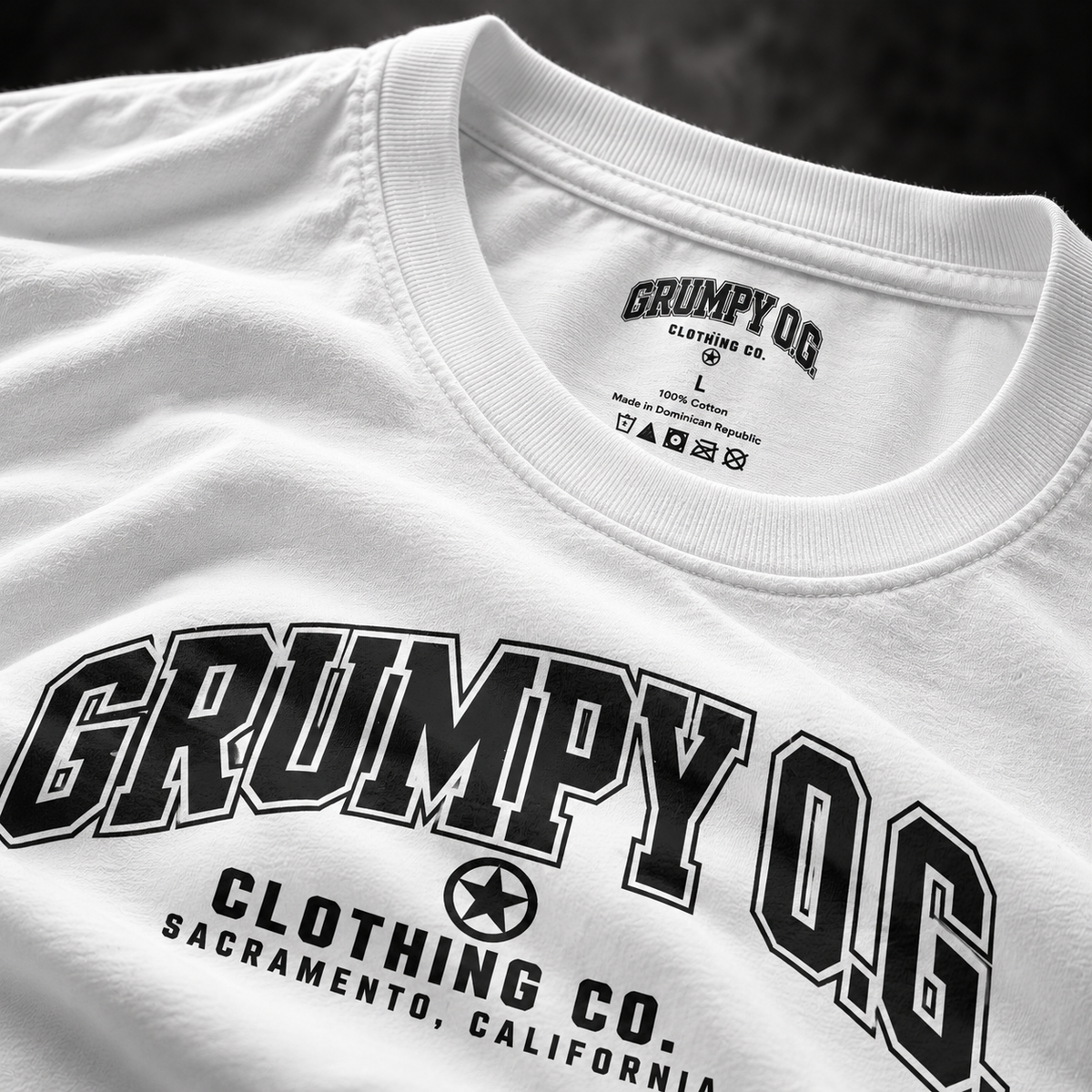 O.G. Standard™ Tee – White & Sport Grey