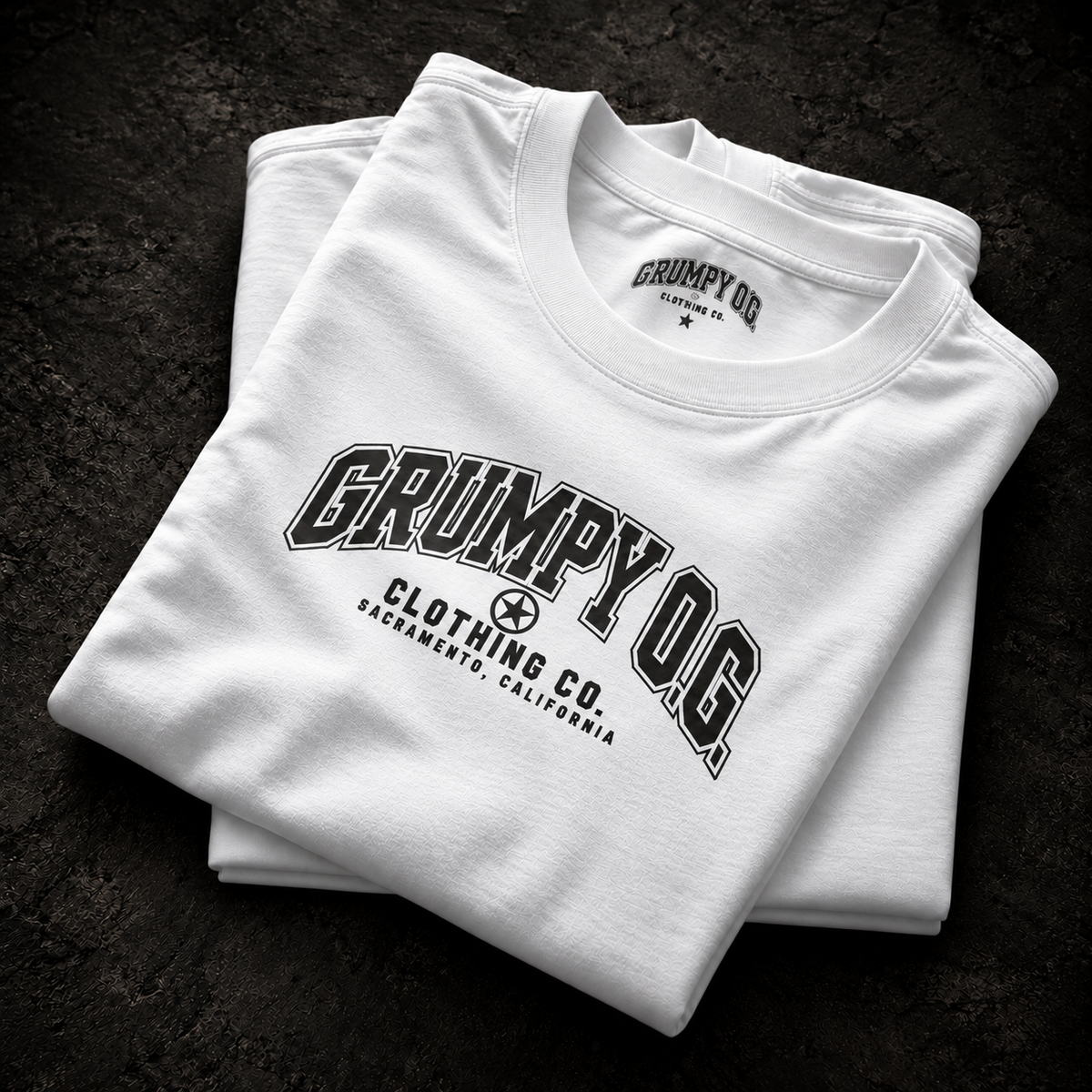 O.G. Standard™ Tee – White & Sport Grey