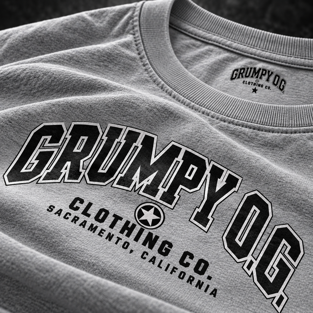 O.G. Standard™ Tee – White & Sport Grey