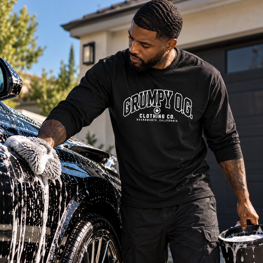 O.G. Standard Black Long Sleeve™